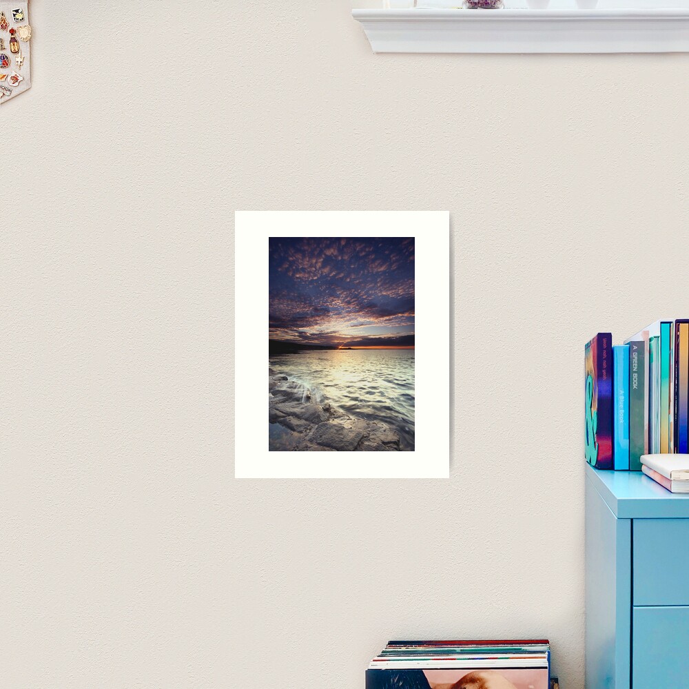 End of the day Art Print