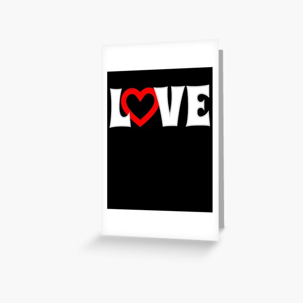 Usted realiza Loving Diversión Negro Corazón cita Canción Letra Impresa