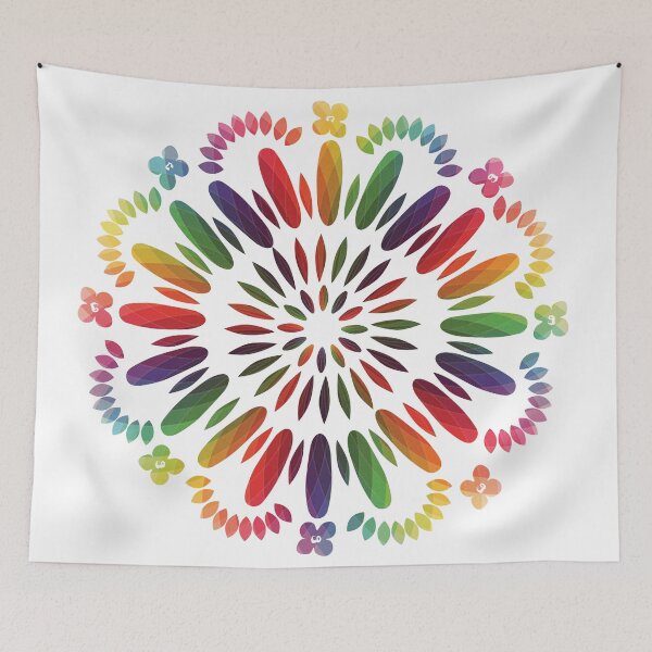 Item preview, Rainbow Mandala designed and sold by jomsf.