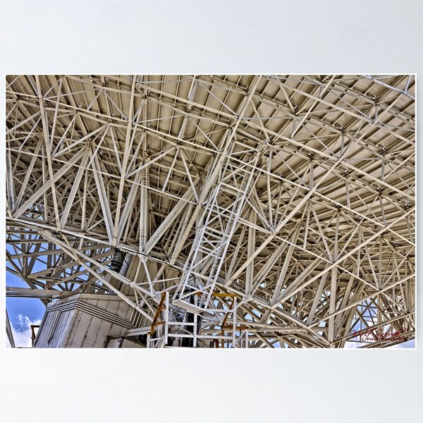 Item preview, Underside of a Radio Telescope Dish (1) designed and sold by Wolf Sverak Photography.