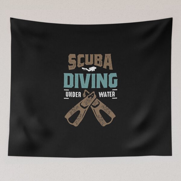 Item preview, Scuba Diving Art designed and sold by cidolopez.