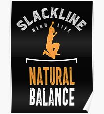 Slackline Posters Redbubble