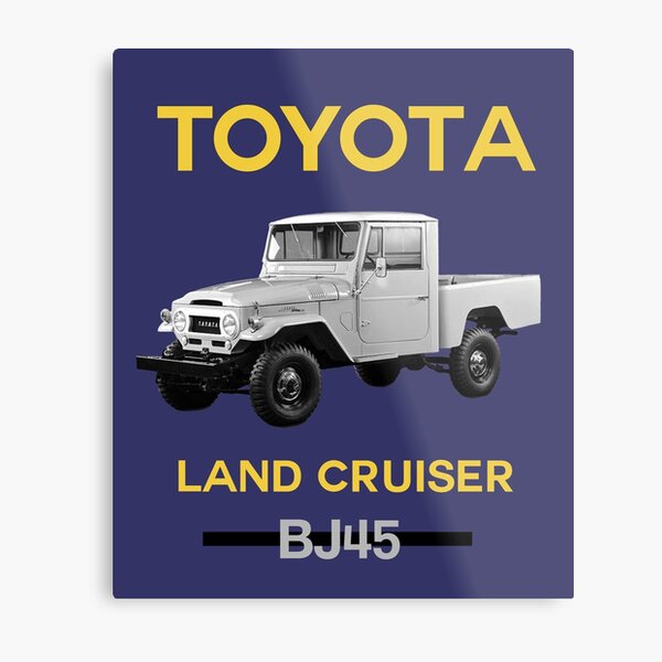 Toyota Land Cruiser BJ45 Metal Print