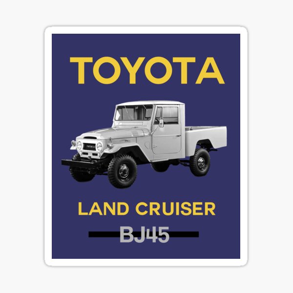 Toyota Land Cruiser BJ45 Sticker