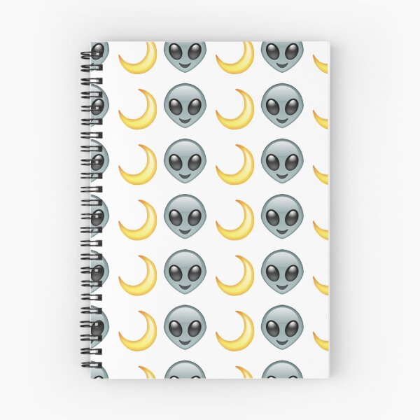 Item preview, Alien & Moon Emojis designed and sold by FoxTail-Arts987.