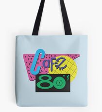 Back To The Cafe 80's Tote Bag