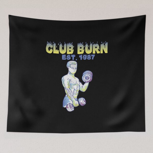 Artikelvorschau, Fitness product - Club Burn Est 1987 - Gifts for Exercise Lover entworfen und verkauft von stuch75.
