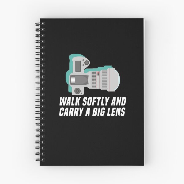 Item preview, Funny Photography Puns   Walk Softly   Camera Theme Gifts design designed and sold by stuch75.