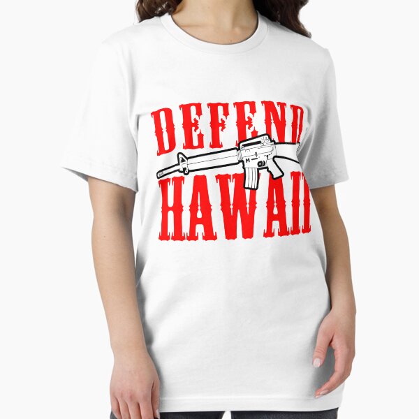 Item preview, Hawaiian Themed Gifts  Defend Hawaii  Gun Lover Gifts designed and sold by stuch75.
