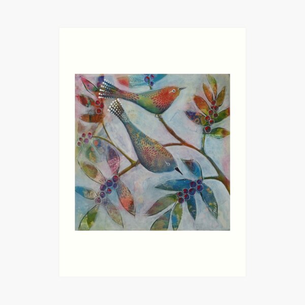 Two Little Birds Art Print