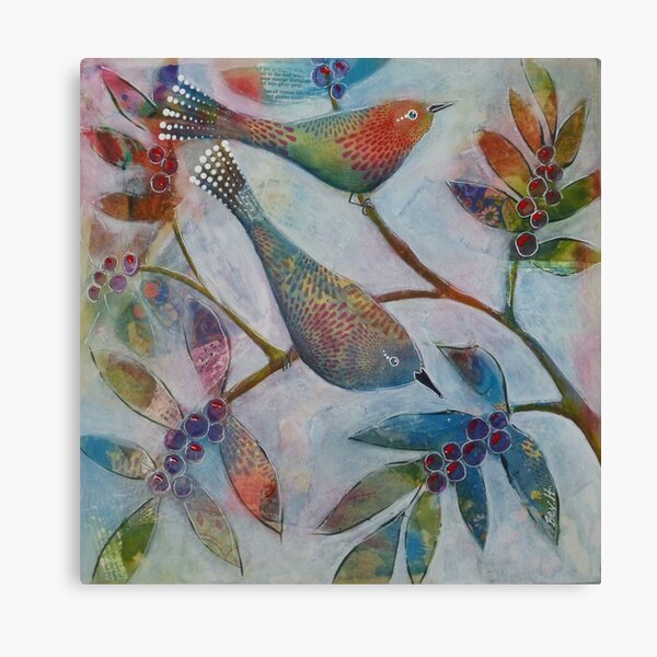 Two Little Birds Canvas Print
