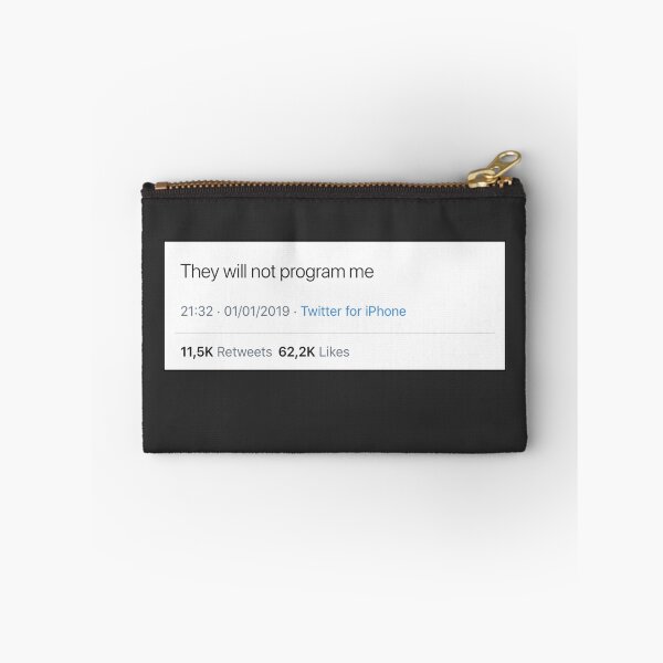 Artikelvorschau, Sie werden mich nicht Tweet programmieren entworfen und verkauft von Pa3k.