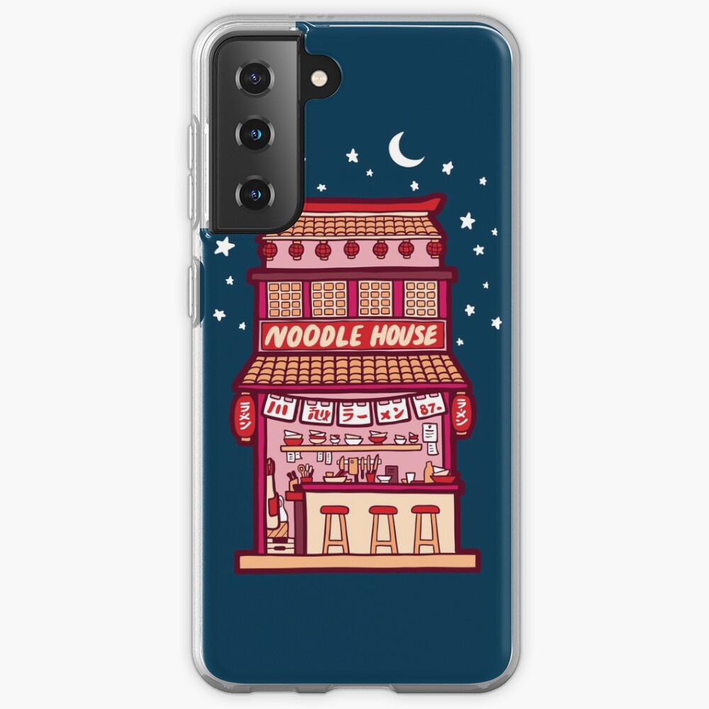 Noodle House at Night Case & Skin for Samsung Galaxy