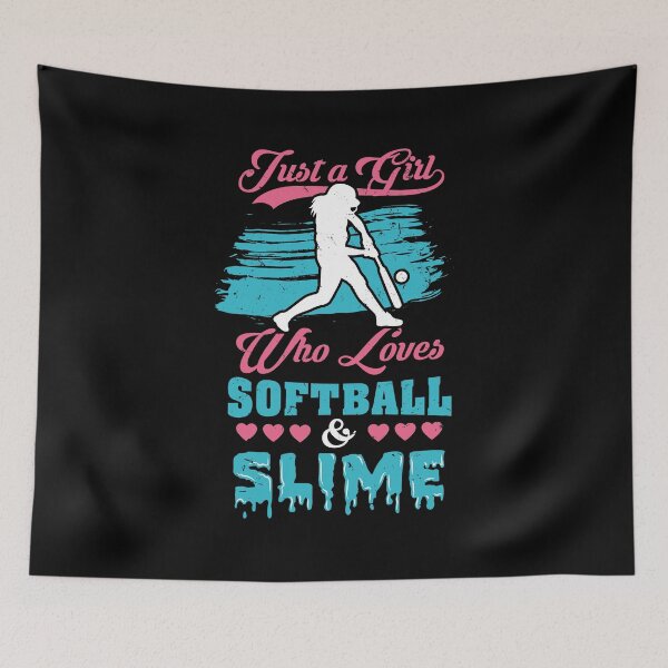 Item preview,  Softball And Slime Girls Sport Gift designed and sold by Marcid95.