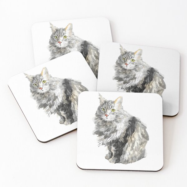 Item preview, cat pose  designed and sold by Jean Choi.
