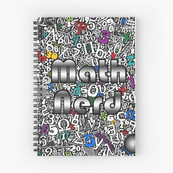 Item preview, Math Nerd in White by Bobbie Berendson W designed and sold by Metallic Visions.