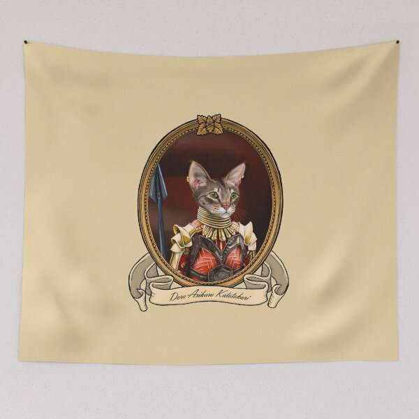 Item preview, Renaissance Cat - Dora Arikaru Katotokari (A Savannah Cat) designed and sold by JMSArt.