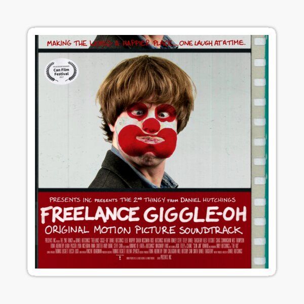 Freelance Giggle-oh - Soundtrack Cover Sticker Sticker