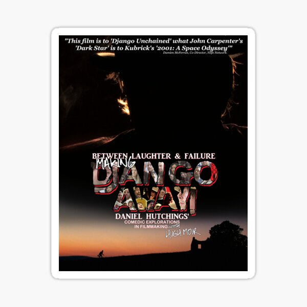 Making Django Away! - Book Cover Sticker Sticker