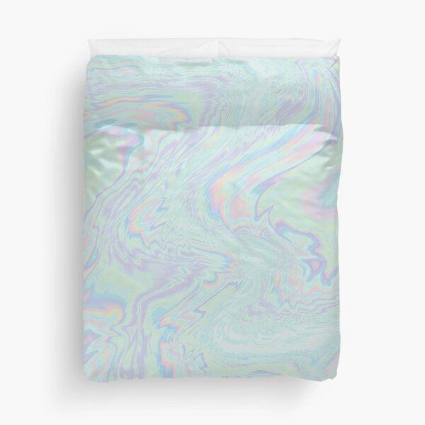 Iridescent Luminescent - Psychedelic Art Duvet Cover