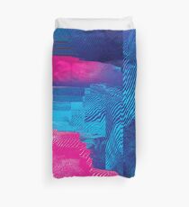 Intuition - Glitch Art Duvet Cover