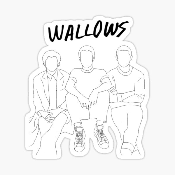 Wallows Band Stickers | Redbubble
