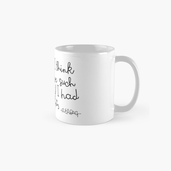 Vista previa del artículo con la obra «Fleabag Quote», diseñado y vendido por holbytv.