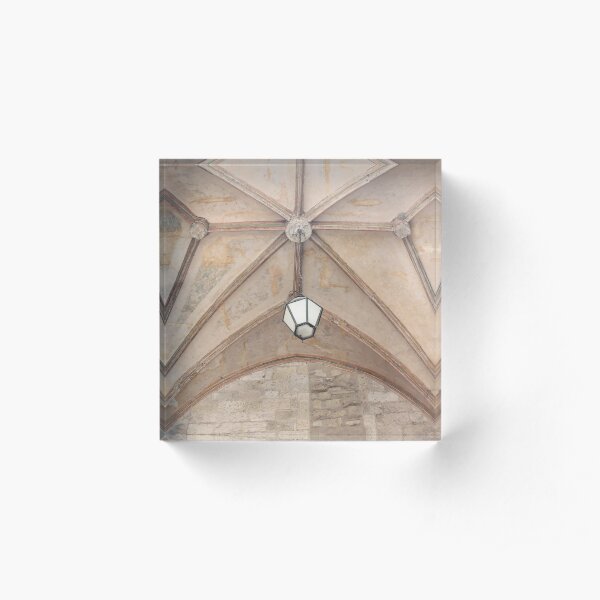 Ceiling in Narbonne, France Acrylic Block