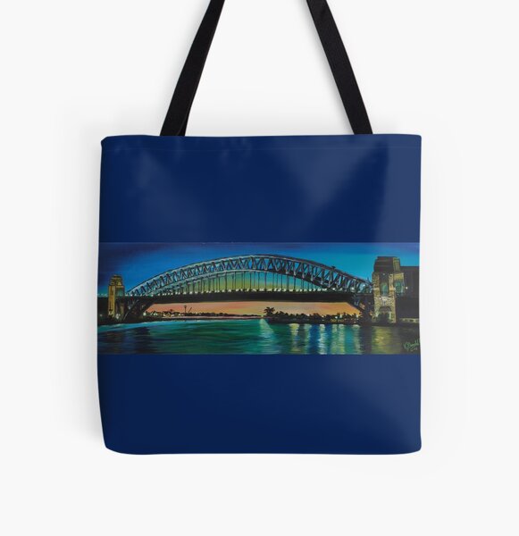 Sydney Harbour Highlights All Over Print Tote Bag