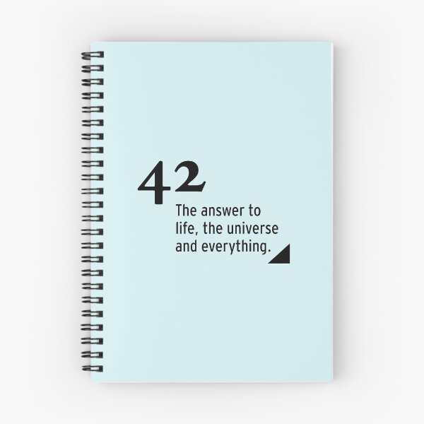 Item preview, 42 - the answer to life, the universe and everything designed and sold by Marlene Wagenhofer.