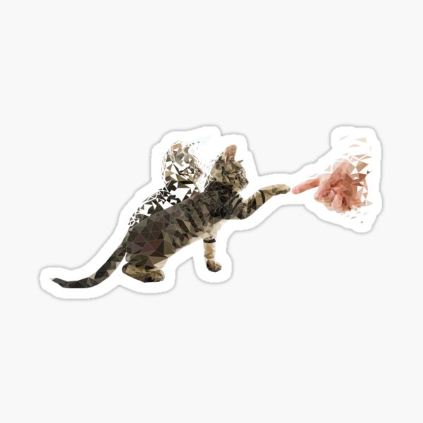 Time Cat Sticker