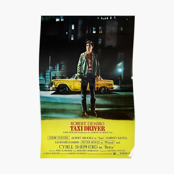 Conducteur de taxi Poster
