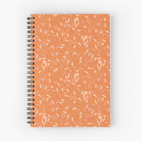 Item preview, Orange Floral Design| Warm Florals Pattern| Sunny Nature Yellow Patterns designed and sold by Nada18.