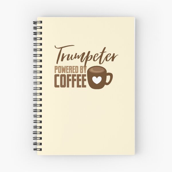 Item preview, Trumpeter (trumpet) powered by coffee designed and sold by jazzydevil.