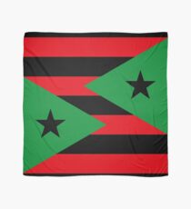 Afro Puerto Rican Flag Scarf