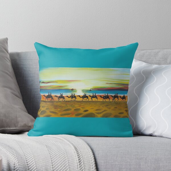 Broome - Cable Beach Throw Pillow