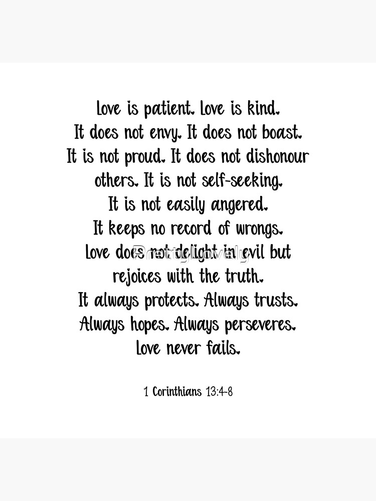 Love Be Kind Quotes Love Is Patient Love Is Kind Quote" Postcard By Prettylovely | Redbubble