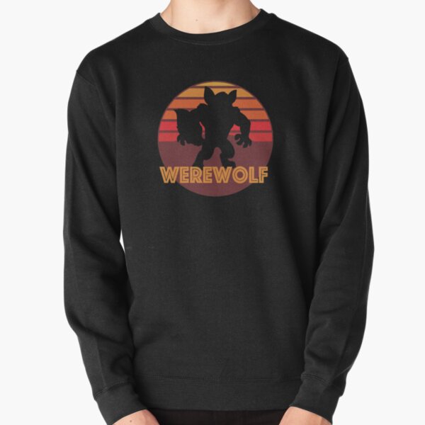 Item preview, Retro Vintage Werewolf Graphic Logo product designed and sold by NoveltyMerch.