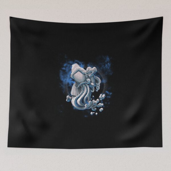 Item preview, Zodiac Aquarius - Stone designed and sold by Altarior.