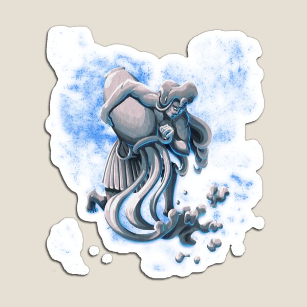 Item preview, Zodiac Aquarius - Stone designed and sold by Altarior.