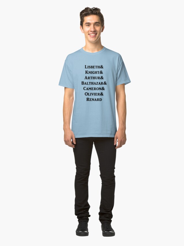Alternate view of Born Vampire characters Classic T-Shirt