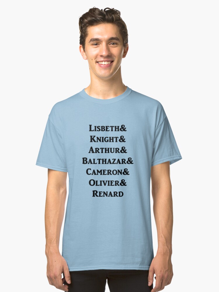 Alternate view of Born Vampire characters Classic T-Shirt