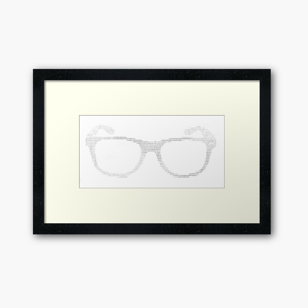 ascii glasses