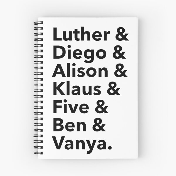 Item preview, the umbrella academy characters designed and sold by anna s. designs.