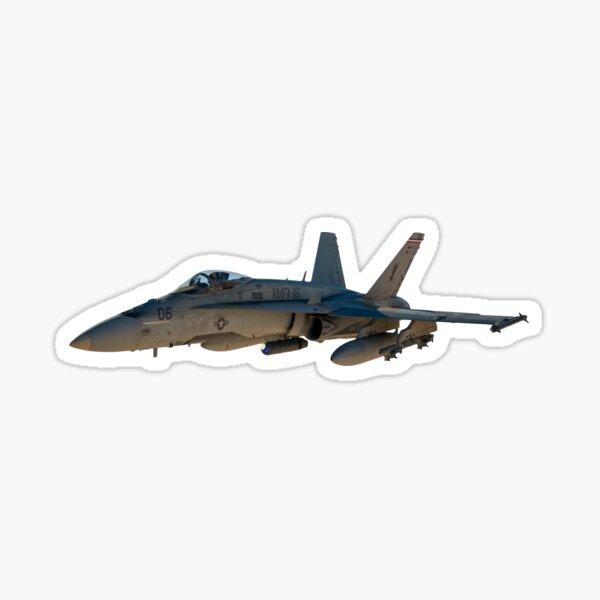 AUTOCOLLANT STICKER AUFKLEBER HUGHES F//A-18 HORNET TARGETING POD MISSILE