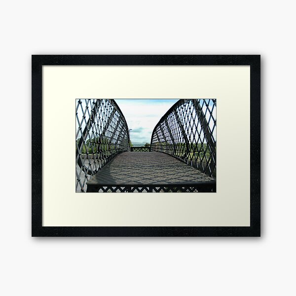 Railway Bridge at Bo'ness Framed Art Print