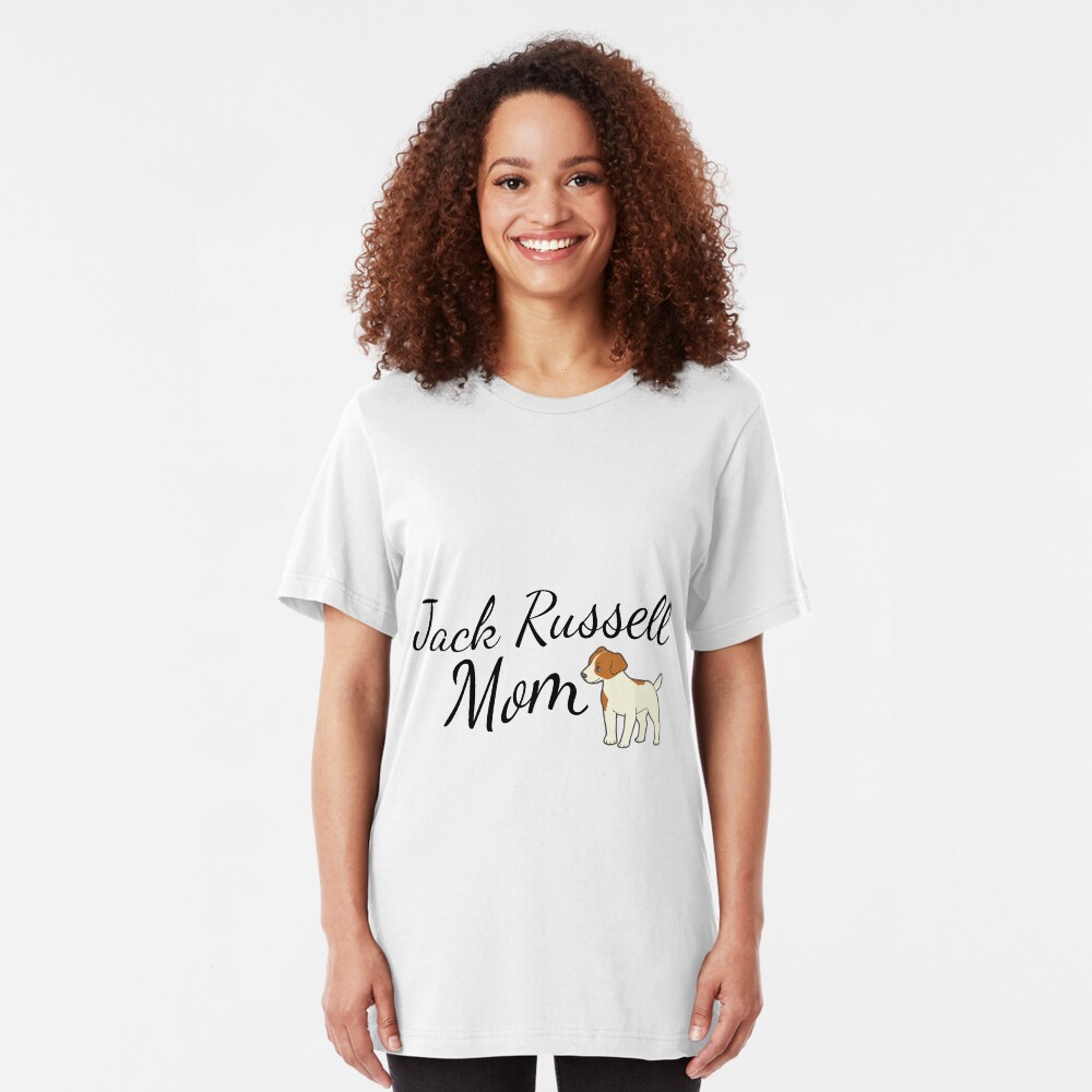 Jack Russell Terrier Mom Slim Fit T-Shirt