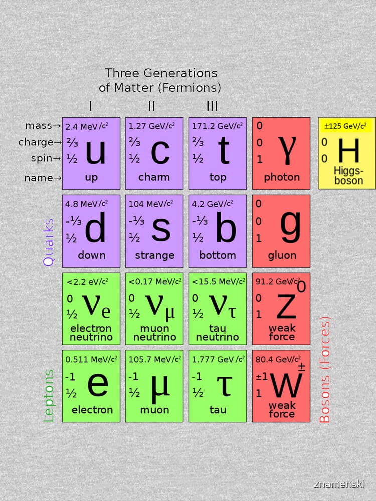 #ParticlePhysics #StandardModel #ElementaryParticle #HiggsBoson Physics by znamenski