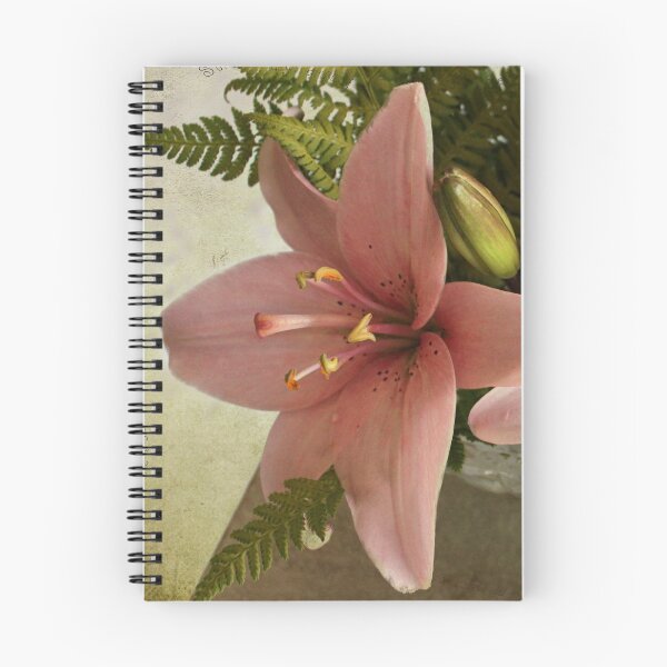 Item preview, Two Pink Oriental Lilies designed and sold by Sandra Foster.
