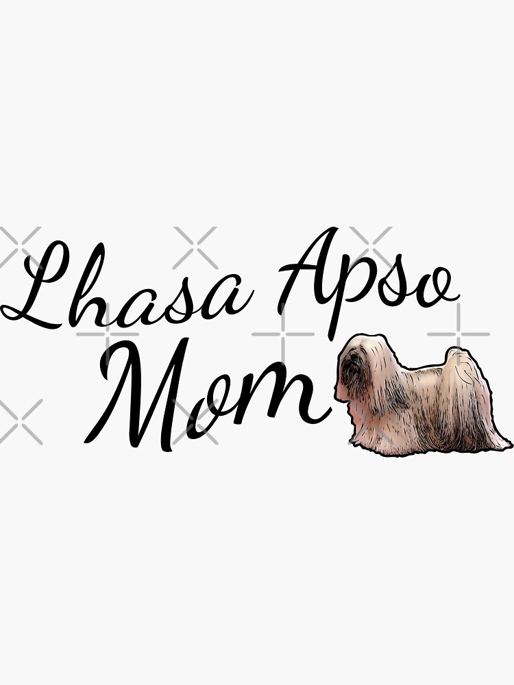 Lhasa Apso Mom by tribbledesign